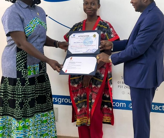 Remise d'attestation à l'issue d'un parcours de certification
